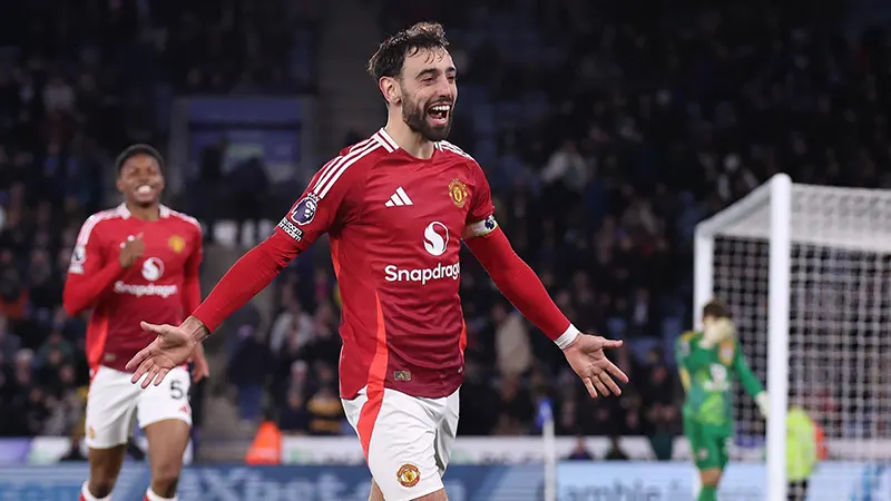 บรูโน่ เฟอร์นันเดส กองกลาง Manchester United key passes สถิติ 2026