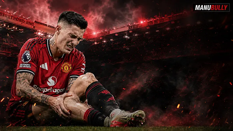 เบนยามิน เชชโก้ บาดเจ็บ Manchester United shin injury 2026